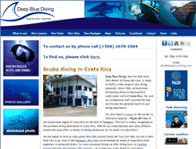 Tablet Screenshot of deepblue-diving.com